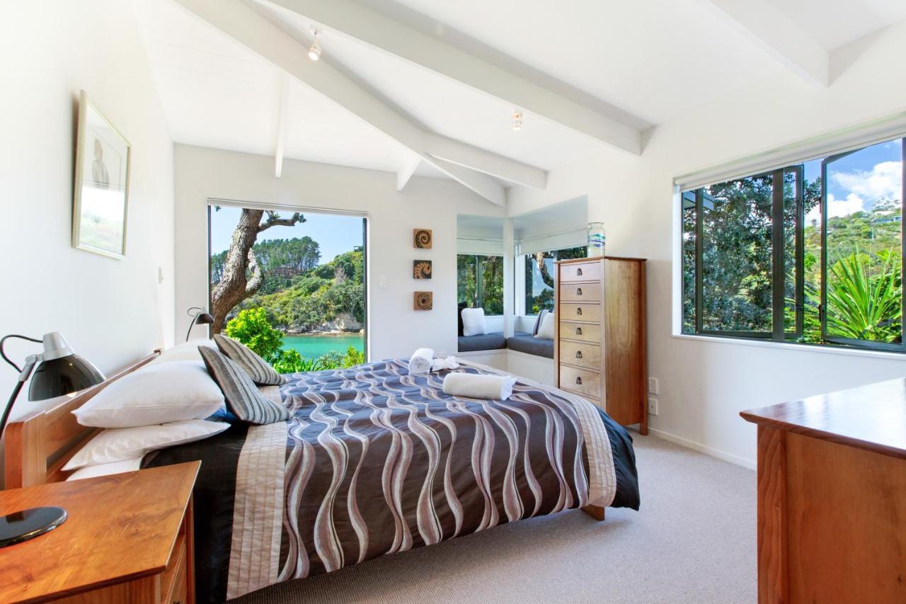 Beachfront Enclosure Bay - Waiheke Unlimited Oneroa Buitenkant foto