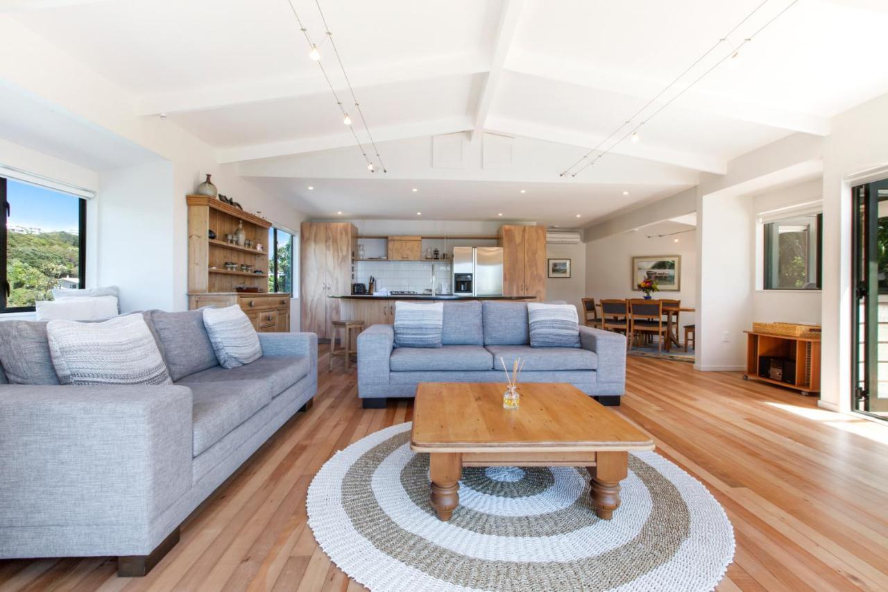 Beachfront Enclosure Bay - Waiheke Unlimited Oneroa Buitenkant foto